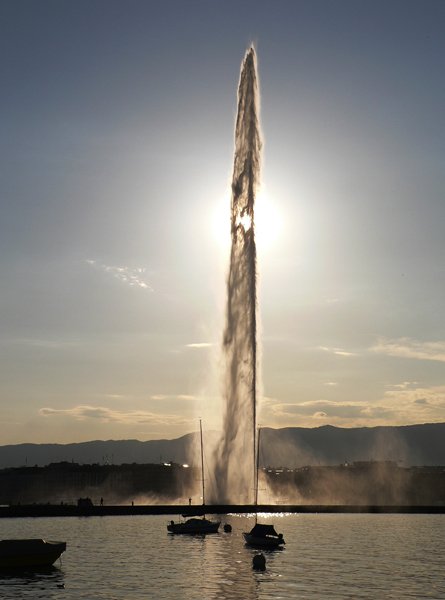 © Genève Tourisme Jet d'eau de Genève